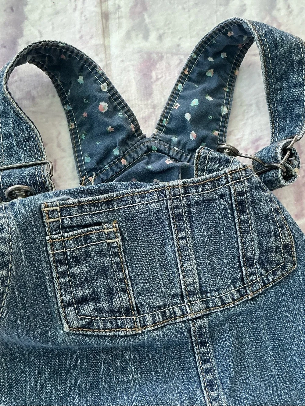 OshKosh B'gosh Unisex Overall Denim Overalls - Blue 5T